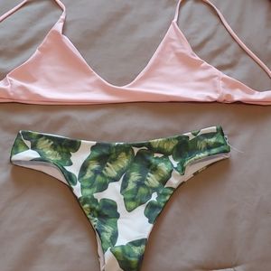 Zaful top and bottom bikini
